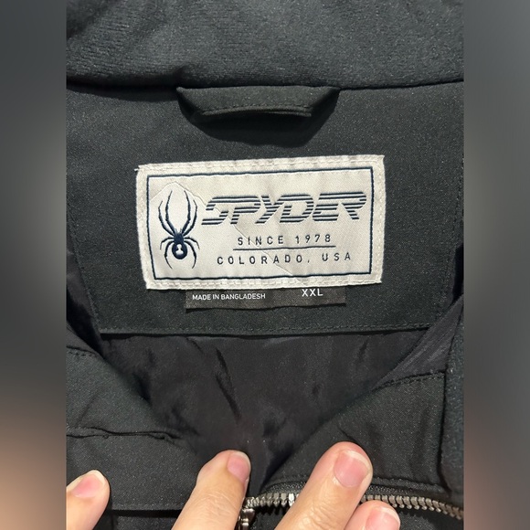 Spyder Women's XXL Skyline Insulated Snow Jacket Black Ski Snowboard NWT - Picture 5 of 8